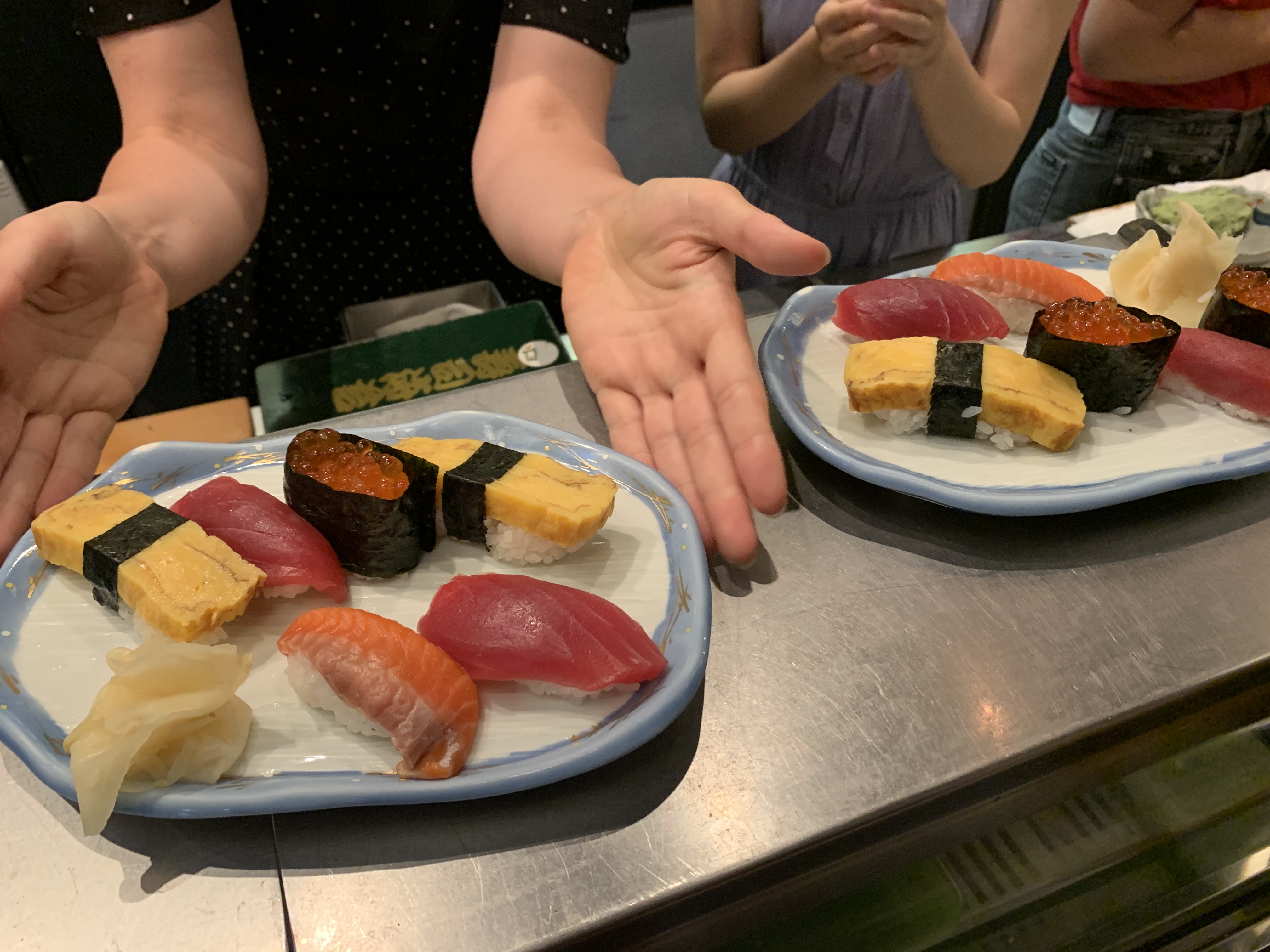 Sushi-making class taught by a professional master sushi chef and  sake-tasting tour